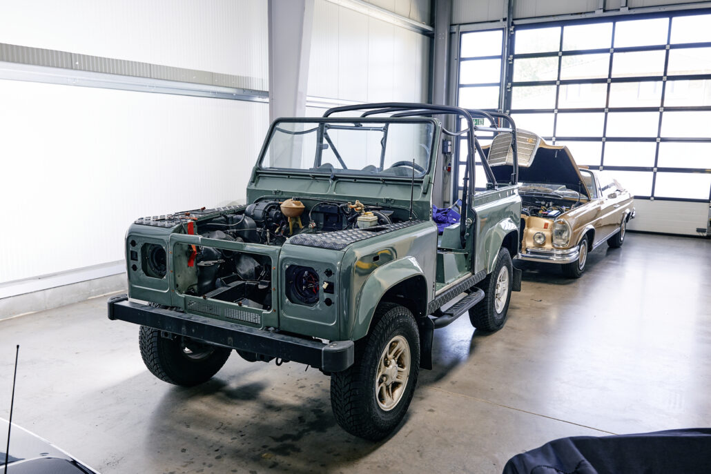 Land Rover E-Umbau