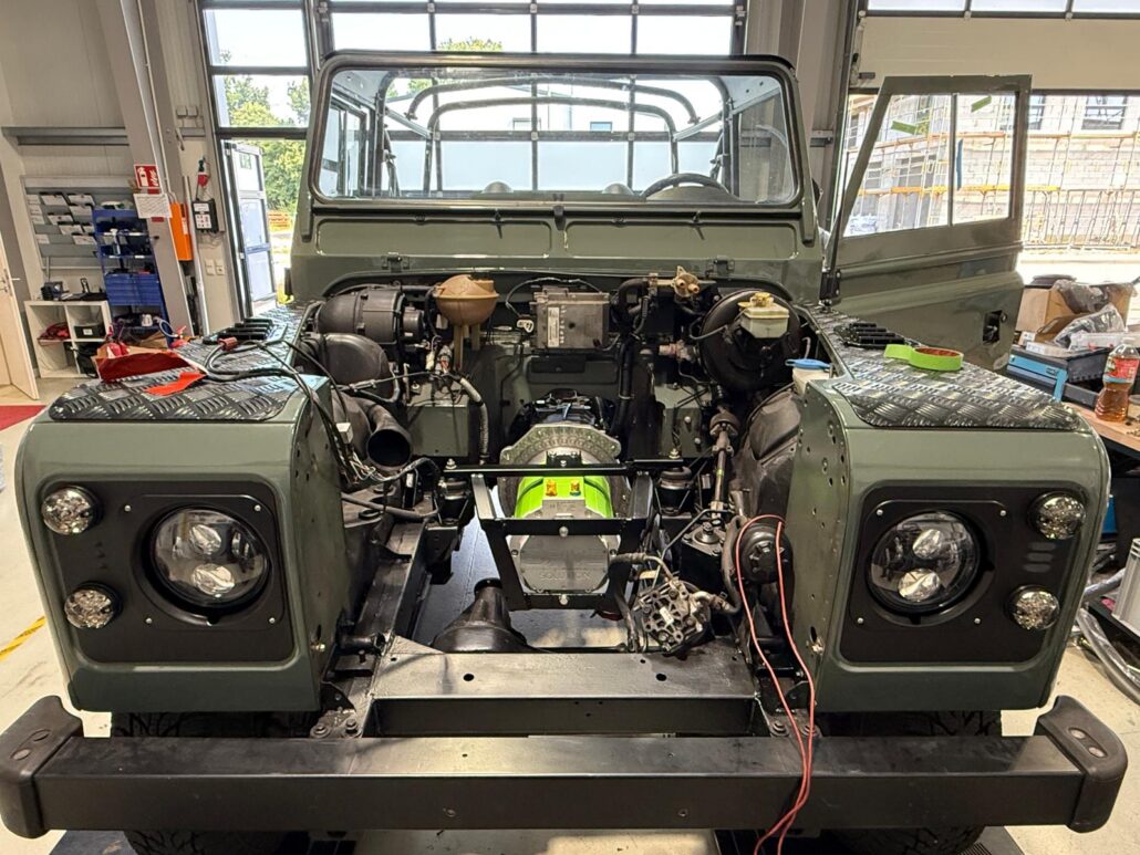 Land Rover E-Umbau